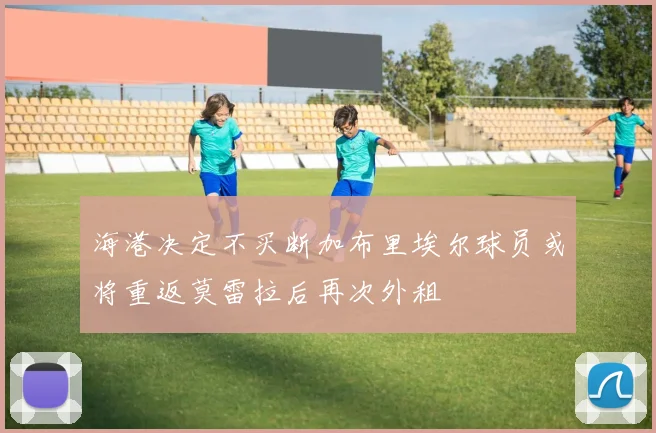 海港决定不买断加布里埃尔球员或将重返莫雷拉后再次外租